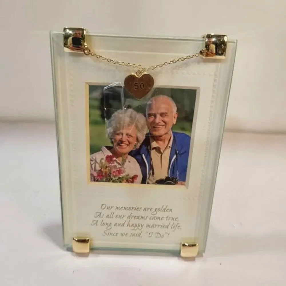 Mudpie 50th Anniversary Clip Frame